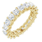 Sculptural Eternity Band