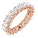 Sculptural Eternity Band