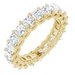 Sculptural Eternity Band