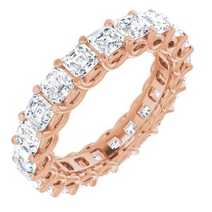 Sculptural Eternity Band