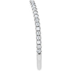 French-Set Halo-Style Engagement Ring or Band