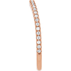 French-Set Halo-Style Engagement Ring or Band