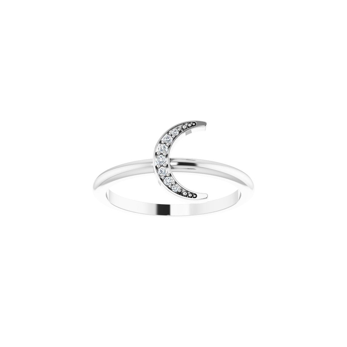 Stackable Crescent Ring