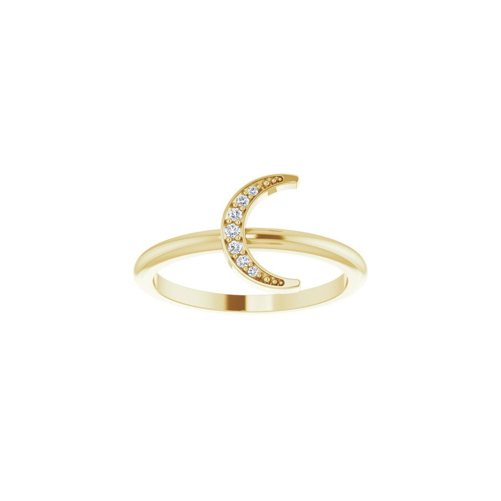 Stackable Crescent Ring
