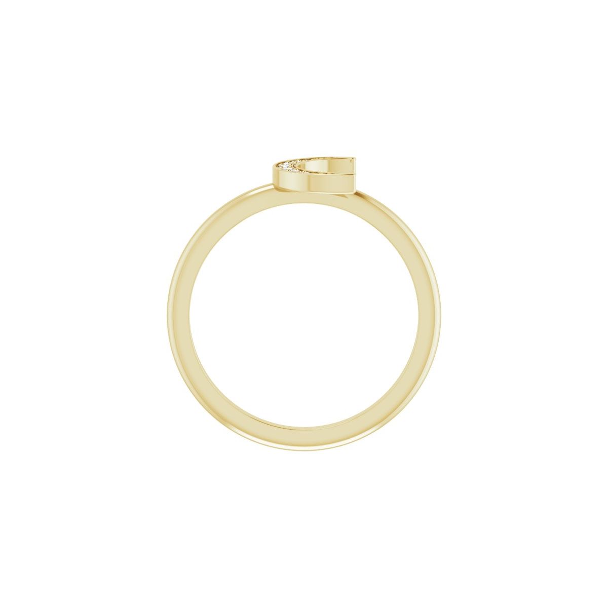 Stackable Crescent Ring