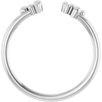 Beaded Negative Space Ring