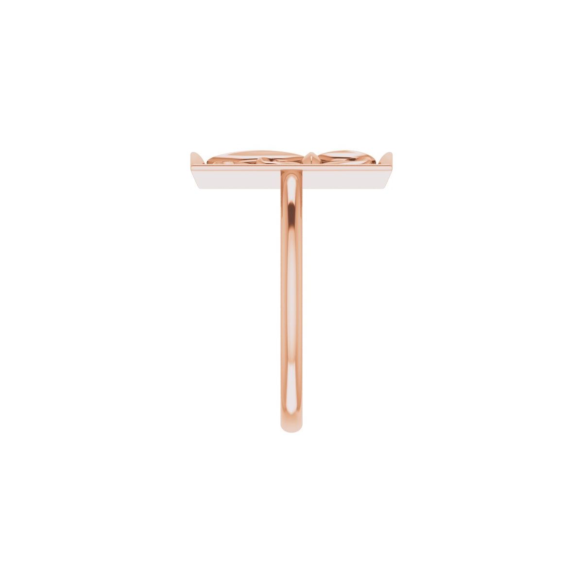 Vintage-Inspired Cross Ring