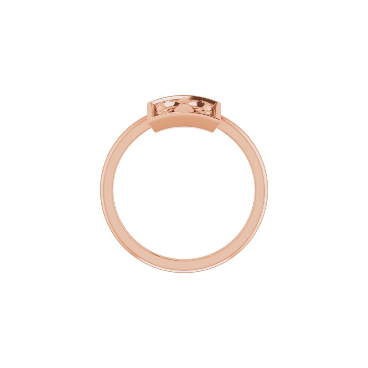 Vintage-Inspired Cross Ring