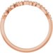 Accented Floral Engagement Ring or Band