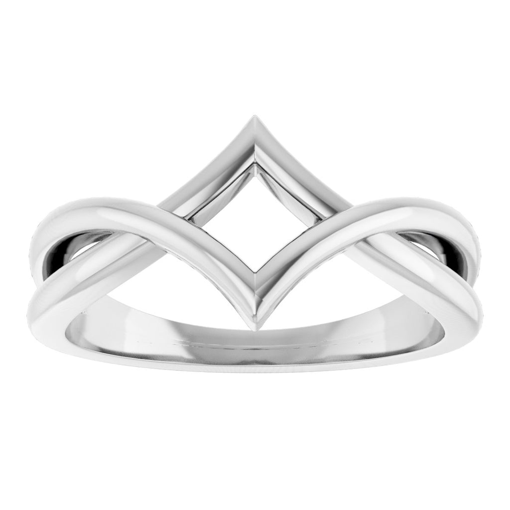 Geometric Negative Space Ring