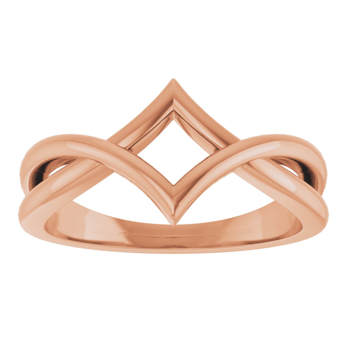 Geometric Negative Space Ring