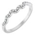 Accented Floral Engagement Ring or Band