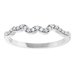Accented Floral Engagement Ring or Band