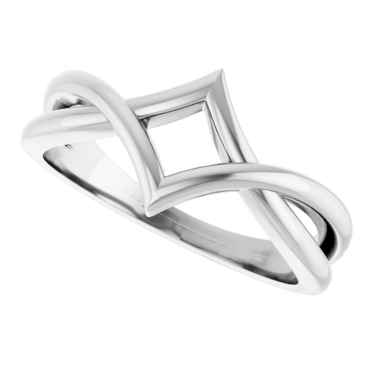Geometric Negative Space Ring