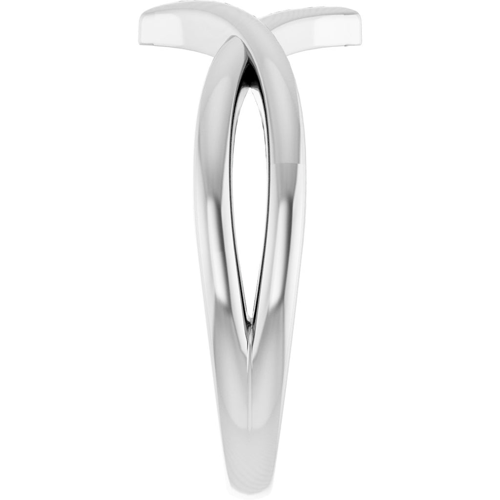 Geometric Negative Space Ring