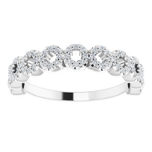 Accented Circle Ring