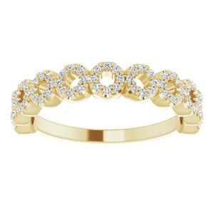 Accented Circle Ring