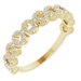 Accented Circle Ring