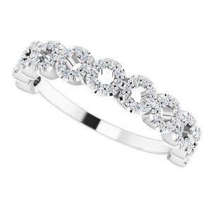 Accented Circle Ring
