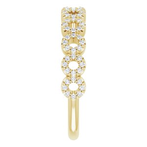 Accented Circle Ring