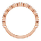 Accented Circle Ring