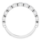 Accented Circle Ring