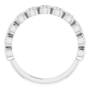 Accented Circle Ring