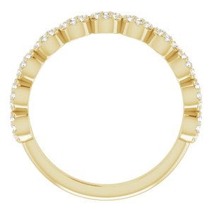 Accented Circle Ring