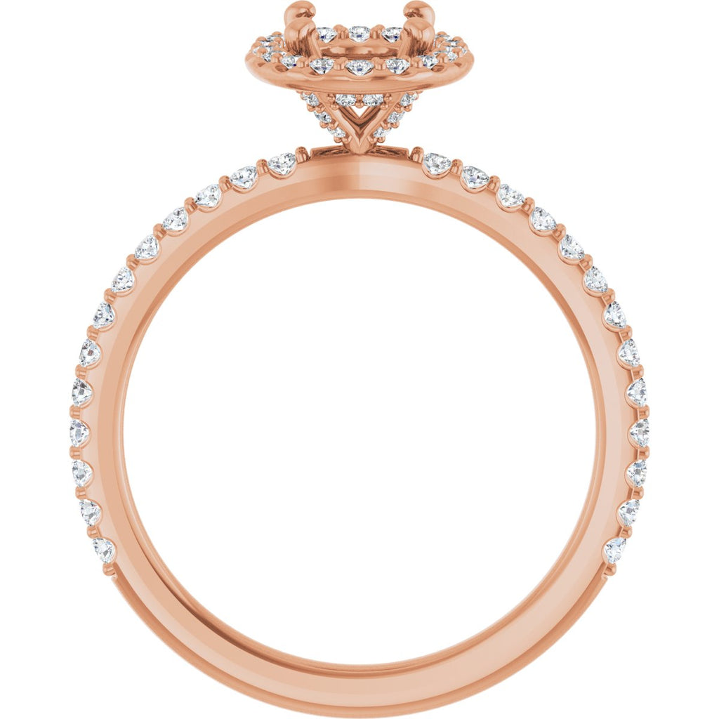 Halo-Style Engagement Ring