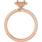 Halo-Style Engagement Ring