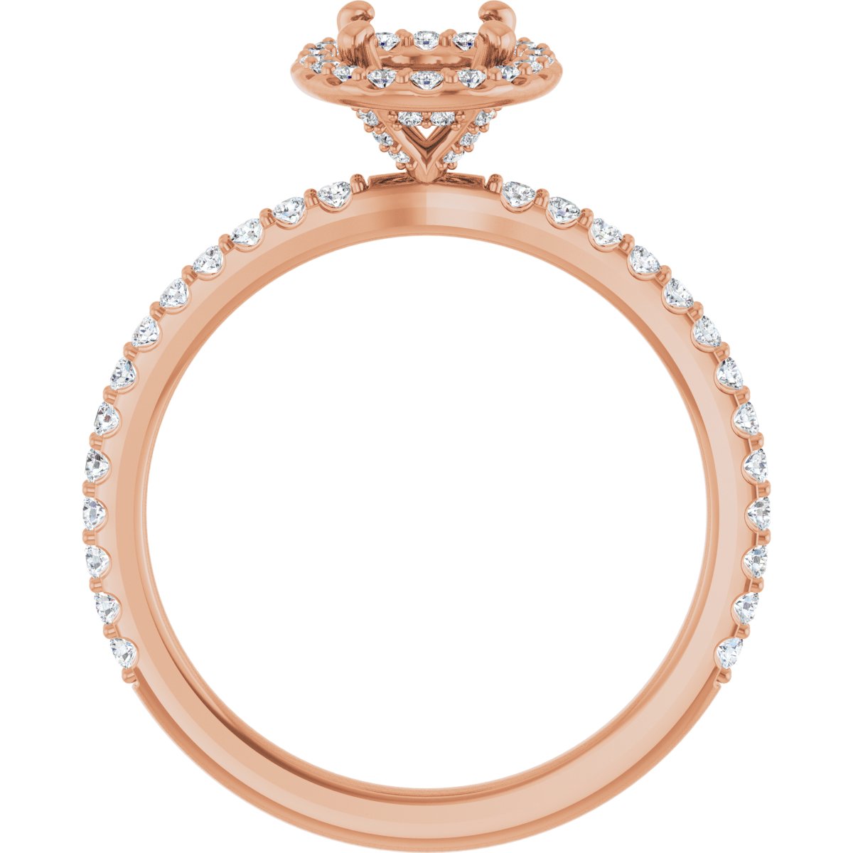 Halo-Style Engagement Ring