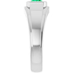 Accented Stepped-Edge Ring