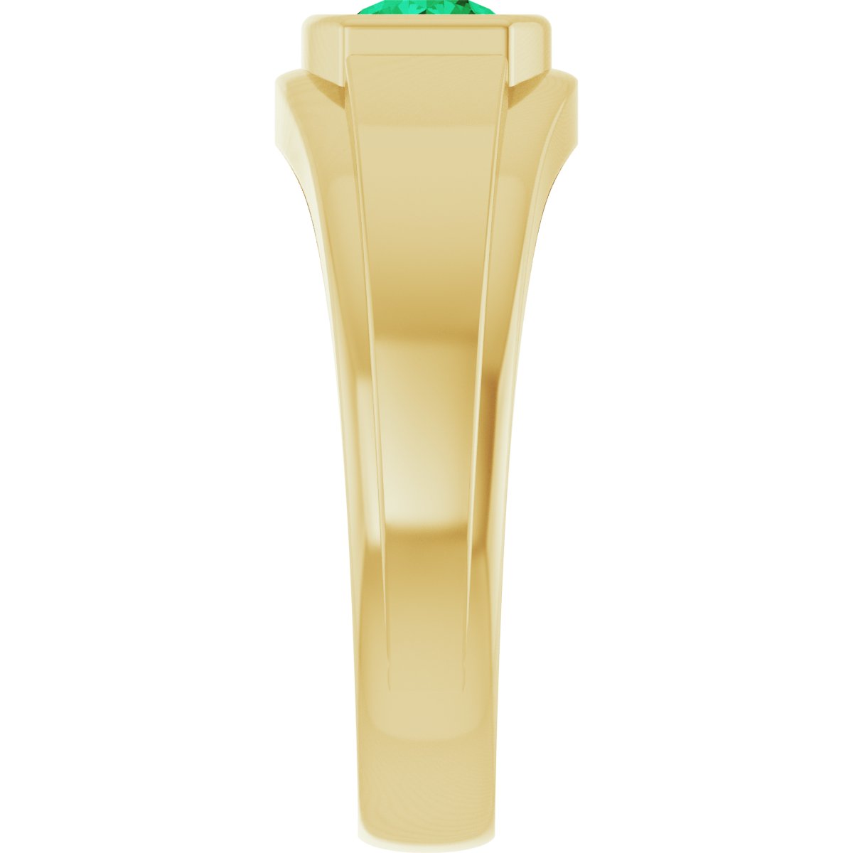 Accented Stepped-Edge Ring
