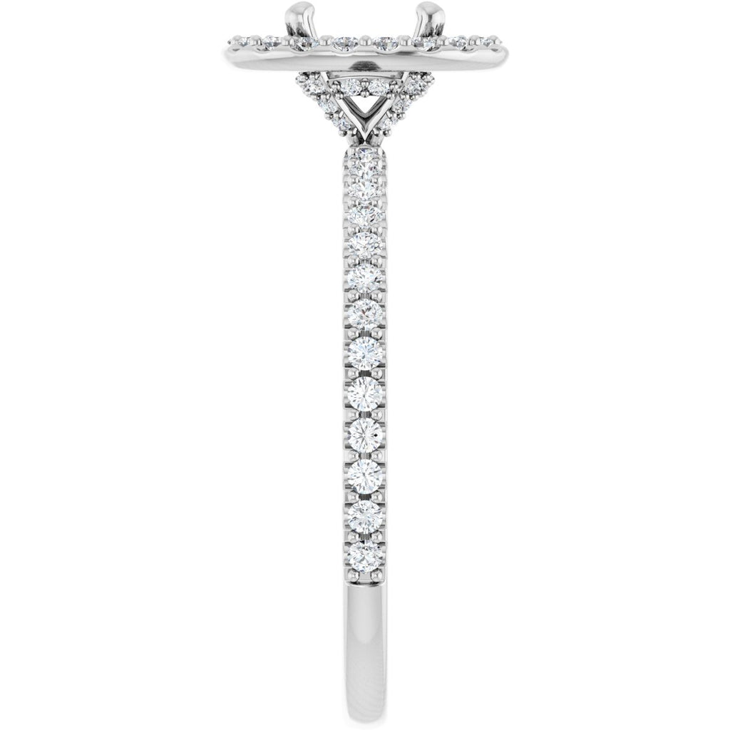 Halo-Style Engagement Ring