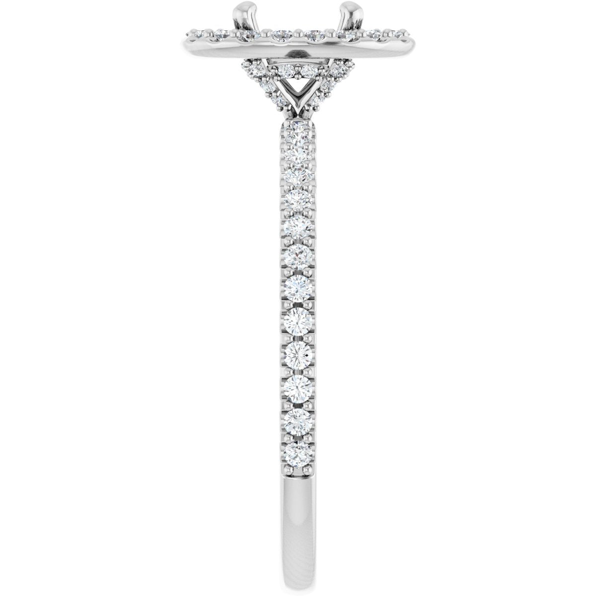 Halo-Style Engagement Ring