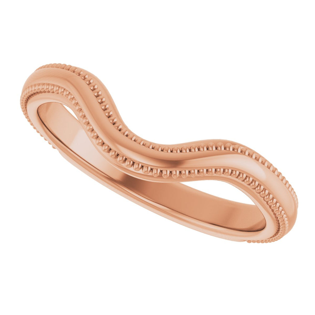 Halo-Style Vintage-Inspired Engagement Ring or Band