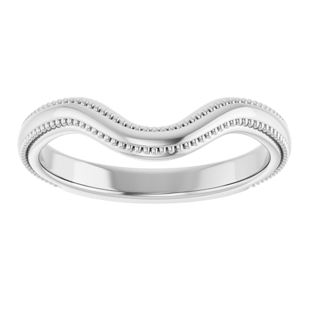 Halo-Style Vintage-Inspired Engagement Ring or Band