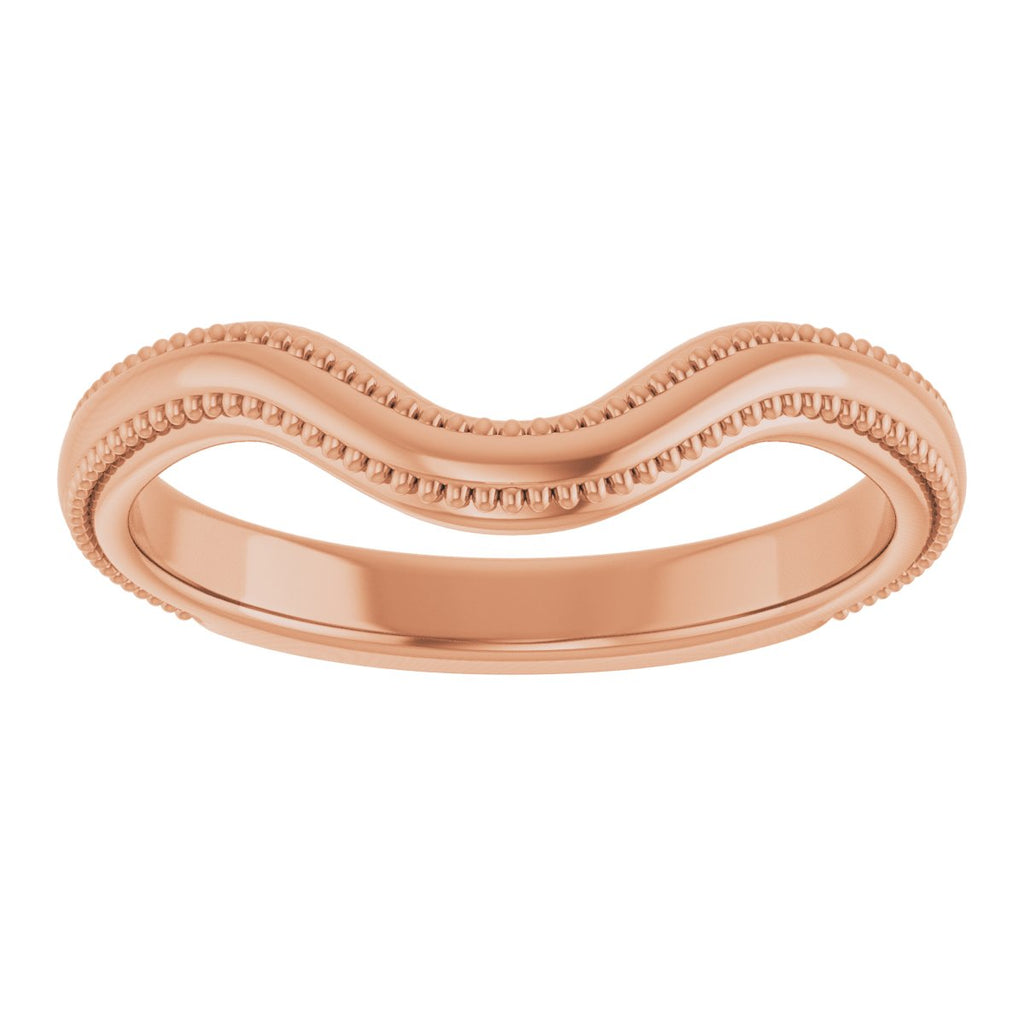 Halo-Style Vintage-Inspired Engagement Ring or Band