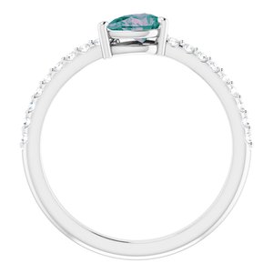 Stackable Accented Ring