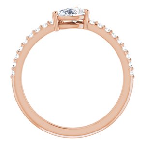 Stackable Accented Ring