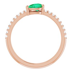 Stackable Accented Ring