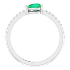 Stackable Accented Ring