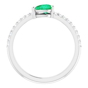 Stackable Accented Ring