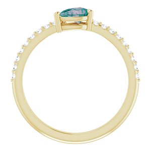 Stackable Accented Ring