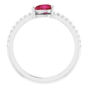 Stackable Accented Ring