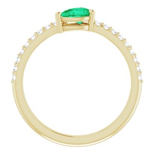 Stackable Accented Ring