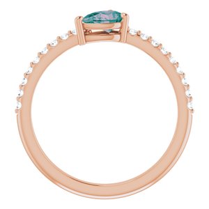 Stackable Accented Ring