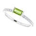 Accented Stackable Ring