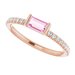 Accented Stackable Ring