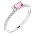 Accented Stackable Ring